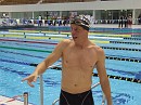 DSCF0600 * Karsten als erster aus dem Wasser, stimmt die Zeit? * 2592 x 1944 * (1.29MB)