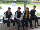 Frauenstaffel * Bebbel, Birgit, Annette und Nicol vor der 4 x 200 m Bruststaffel * 2816 x 2112 * (1.71MB)