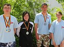 Gruppe * Die erfolgreichen Schwimmer: Ole, Nadine, Felix und Julia. * 2816 x 2112 * (1.94MB)